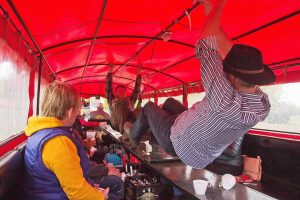 Brück, Schleppjagd, Kremser, Tabledance