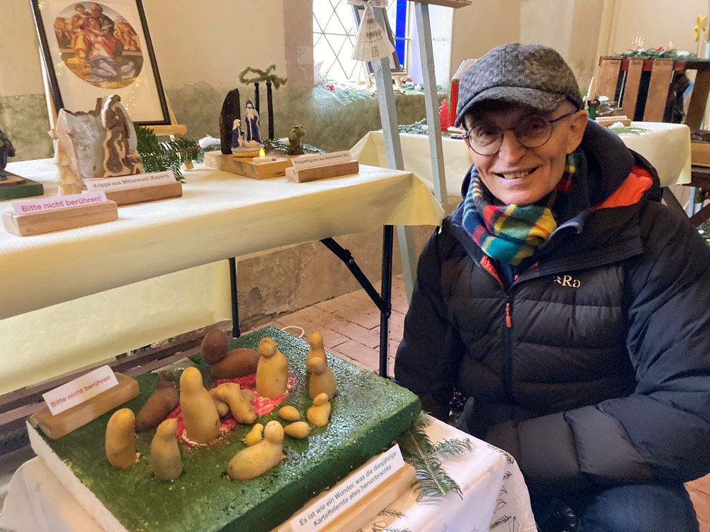 Norbert Fröhndrich, Pernitz, Kirche Pernitz, Krippenausstellung