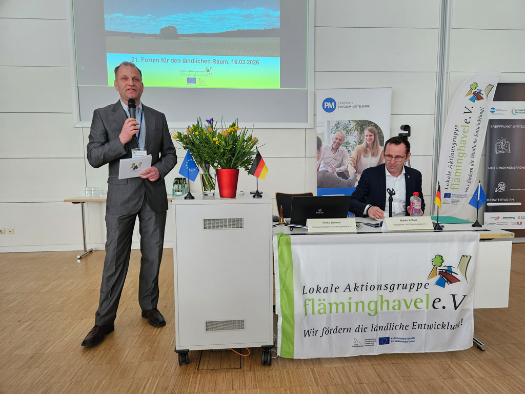 Heiko Bansen, LAG Fläming-Havel, Landrat Marko Köhler