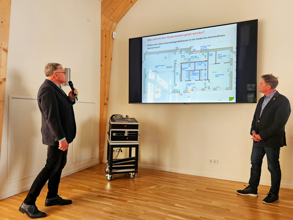 LEADER, Inselzentrum Töplitz