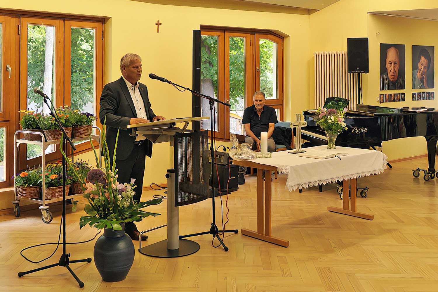 30 Jahre Lothar-Kreyssig-Haus, Bürgermeister Uwe Brückner
