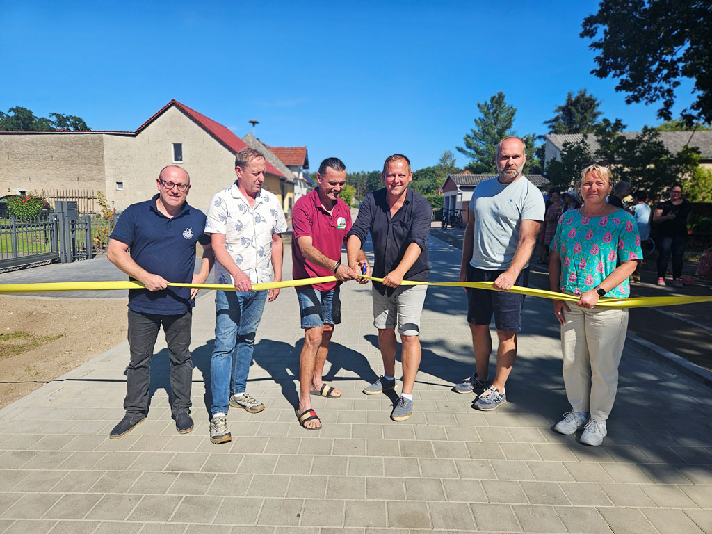 Lars Charlier, Guido Zerbe, Dirk Borgwardt, Stephan Burow, Martin Schmidt (SB-Tiefbau), Cladia Mallon